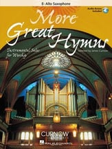 MORE GREAT HYMNS ALTO SAX-BK/CD cover